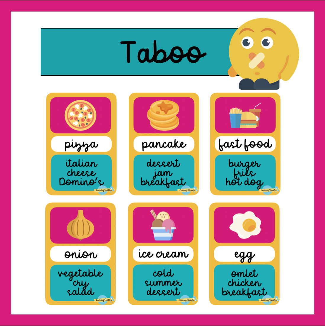 kitchen taboo tabú