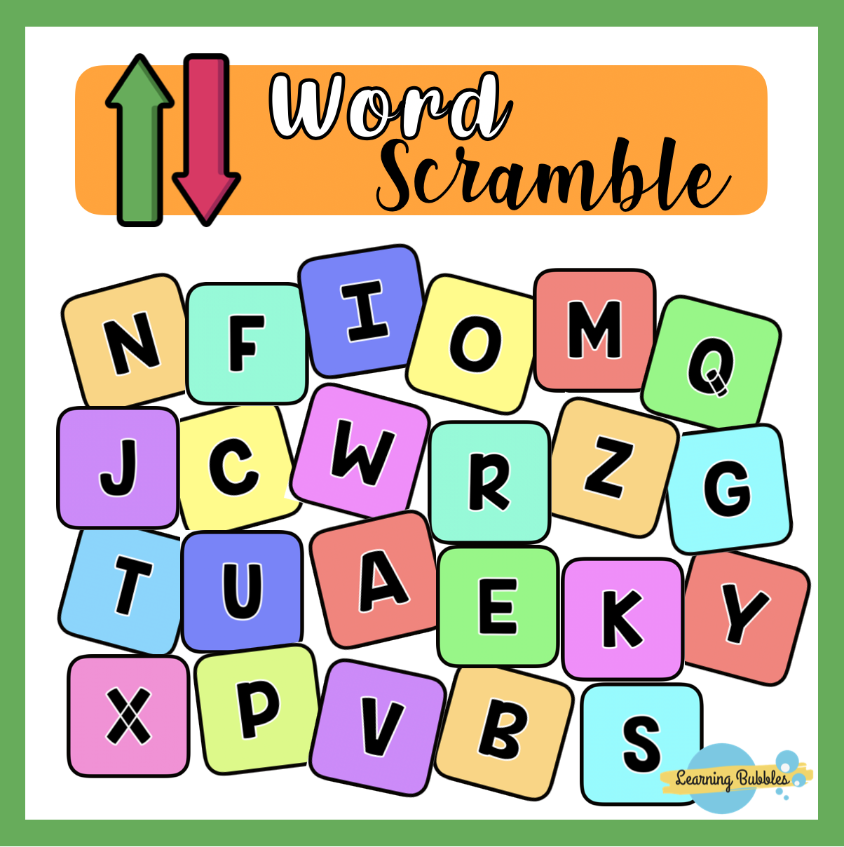 word scramble