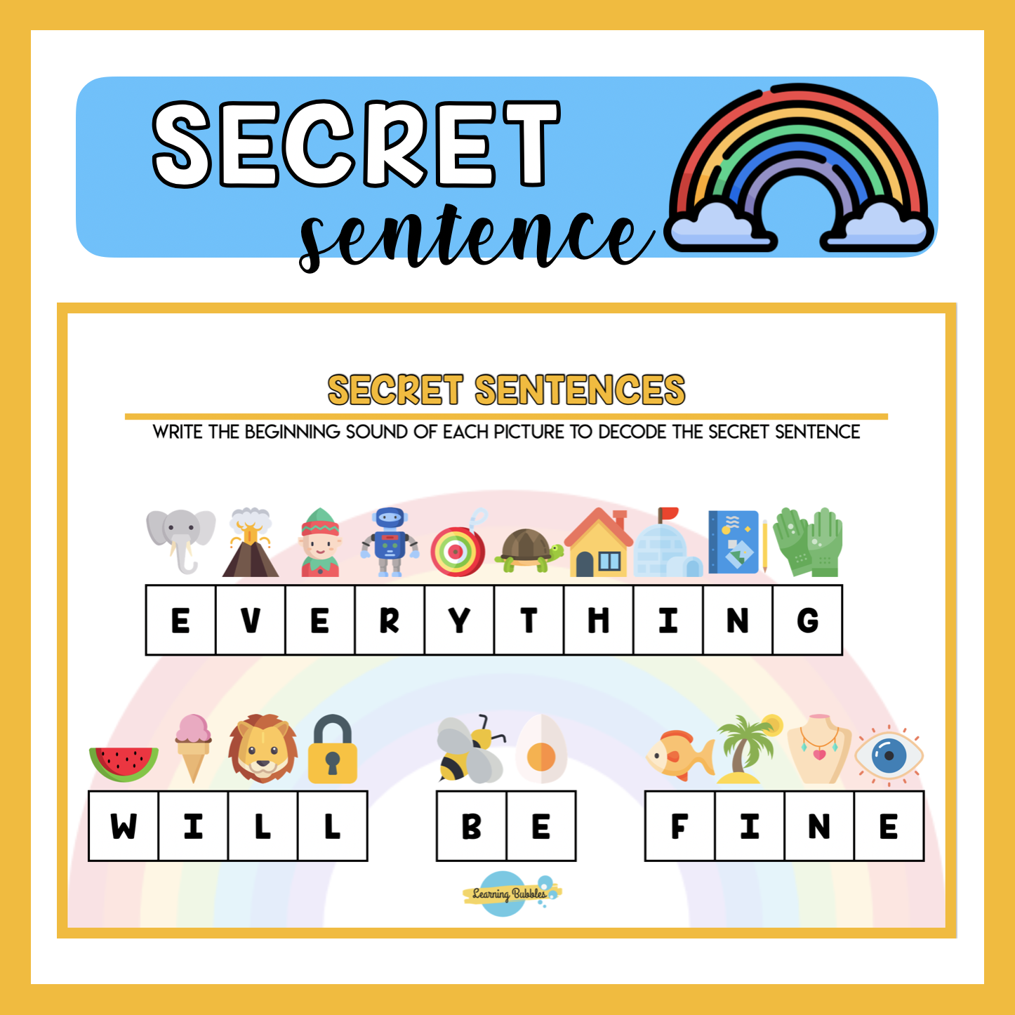 secret sentence