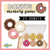 donuts memory game