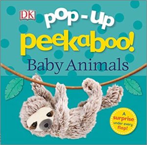 baby animals pop up book