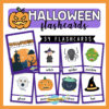 halloween flashcards