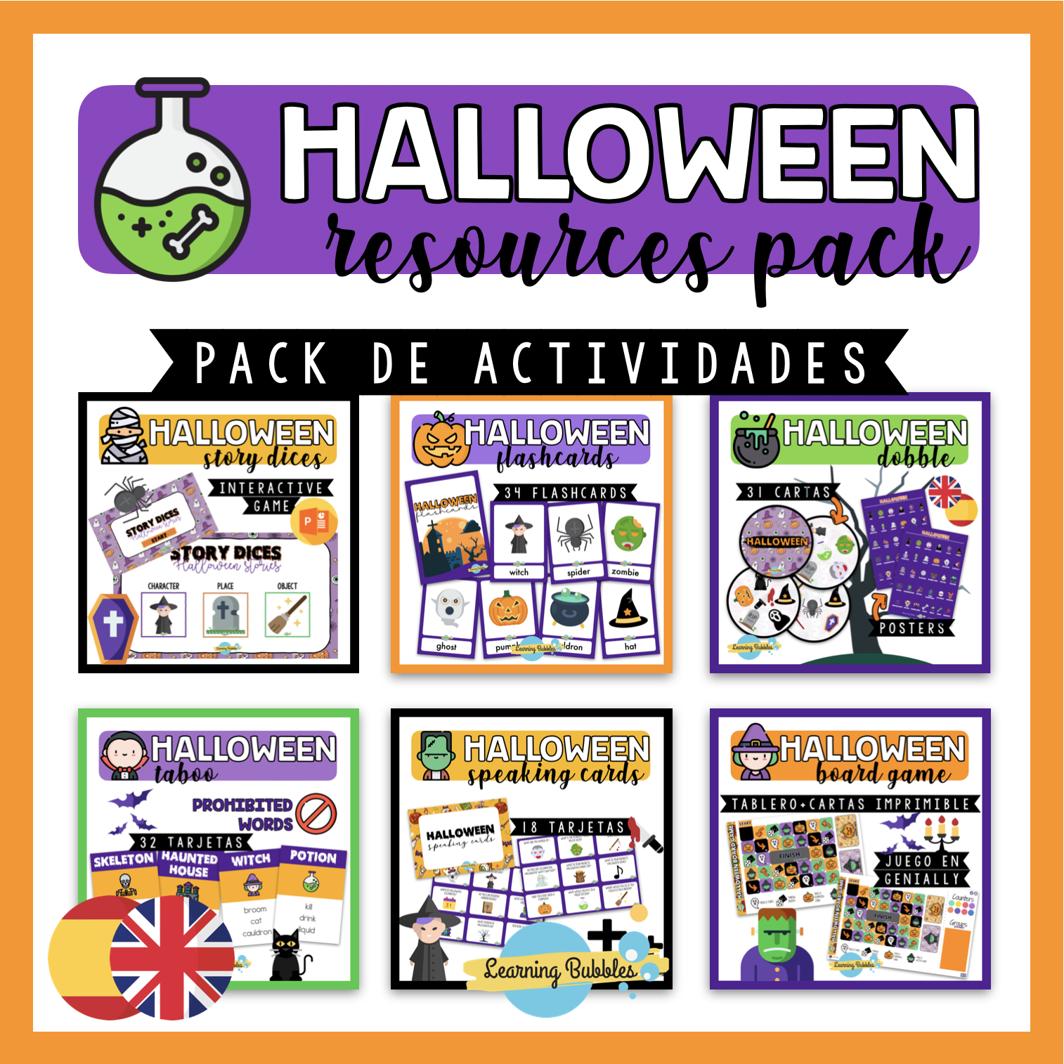 halloween activity pack