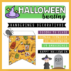 halloween bunting banderines halloween