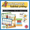animals sorting habitats