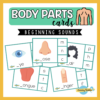 body parts beginning sound