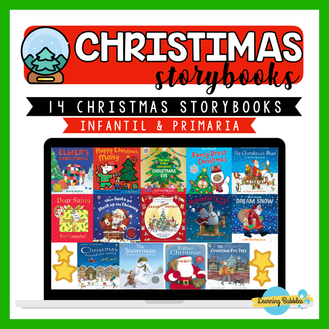 14 CHRISTMAS STORYBOOKS: LIBROS SOBRE LA NAVIDAD PARA TU CLASE DE INGLÉS