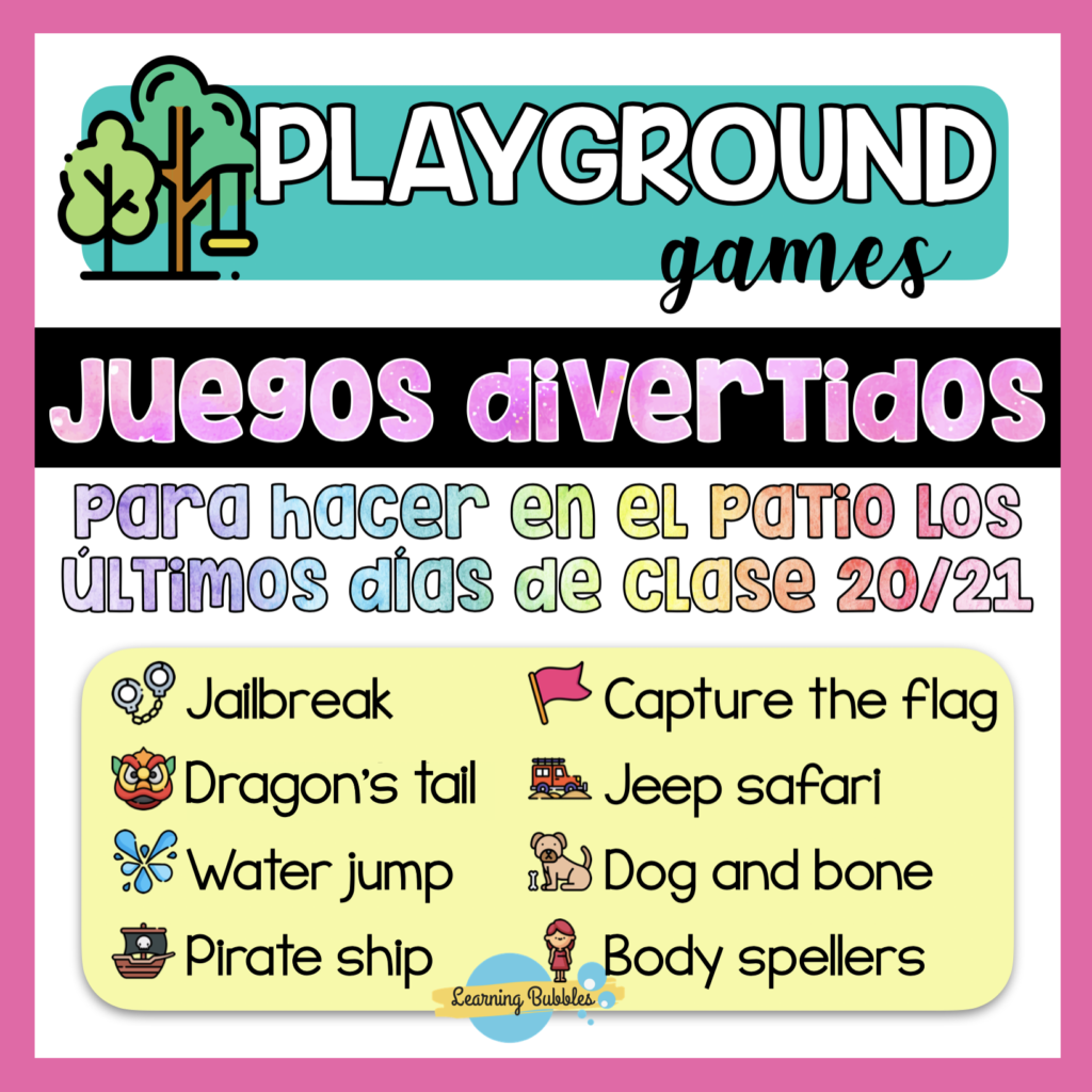 juegos para hacer en el patio