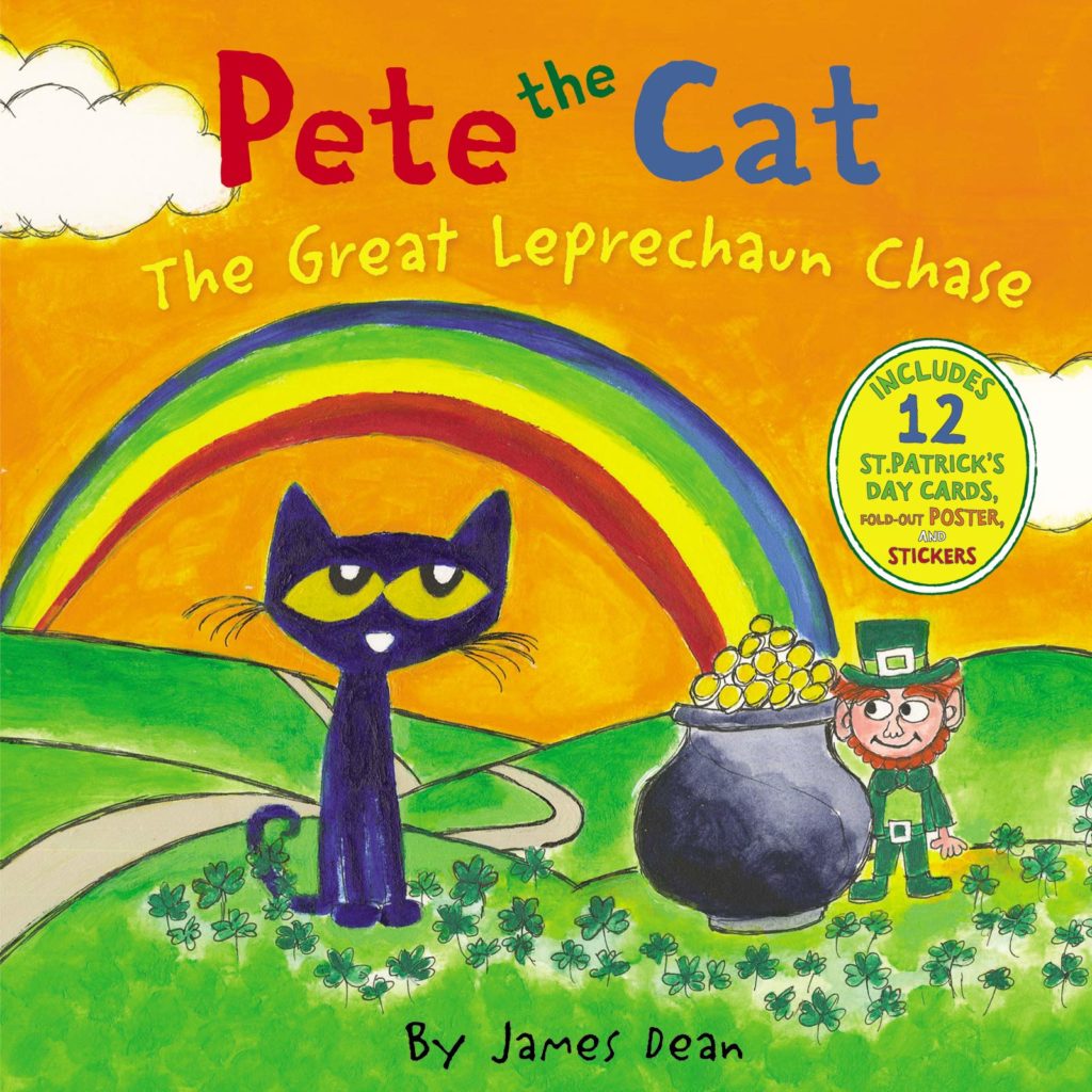 Pete the cat leprechaun
