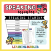 speaking stamina