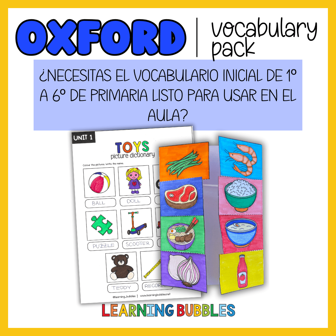 Oxford Open Up vocabulary