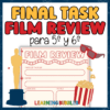 Final task 5th quinto primaria reseña películas film review