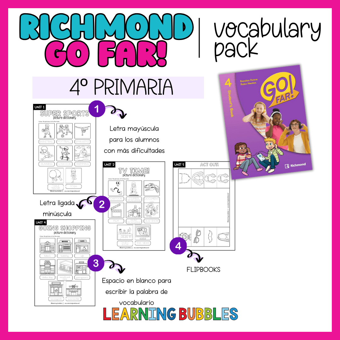 Richmond vocabulary go far!