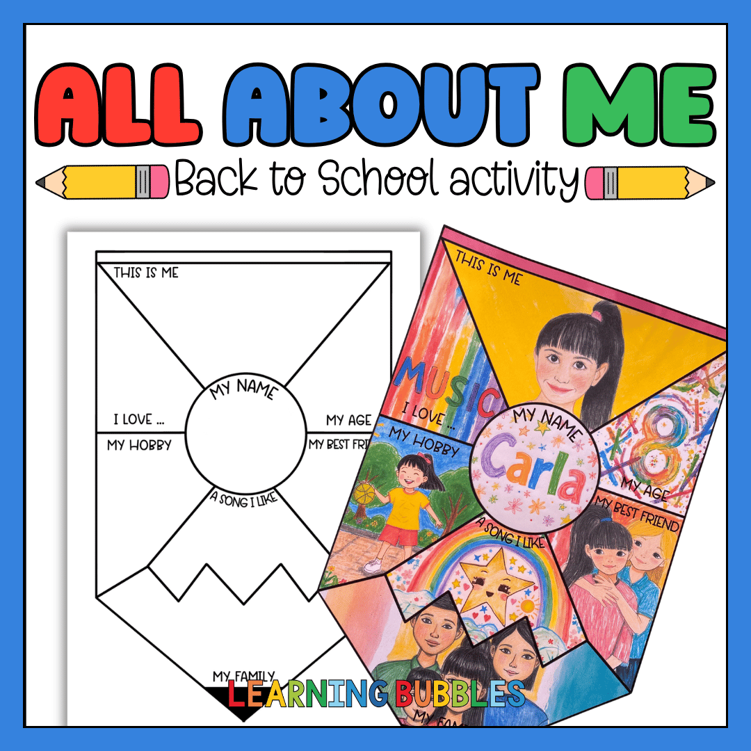 All about me pencil